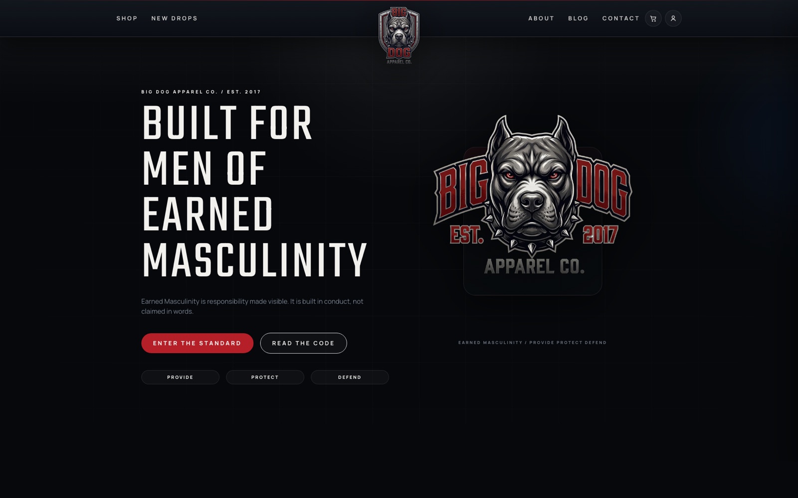 Big Dog Apparel project