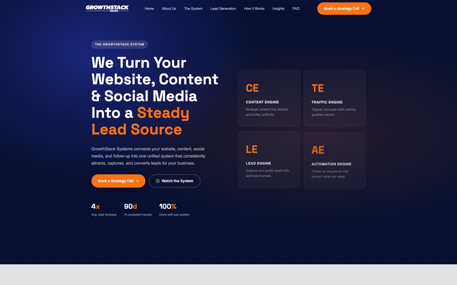 GrowthStack Systems project