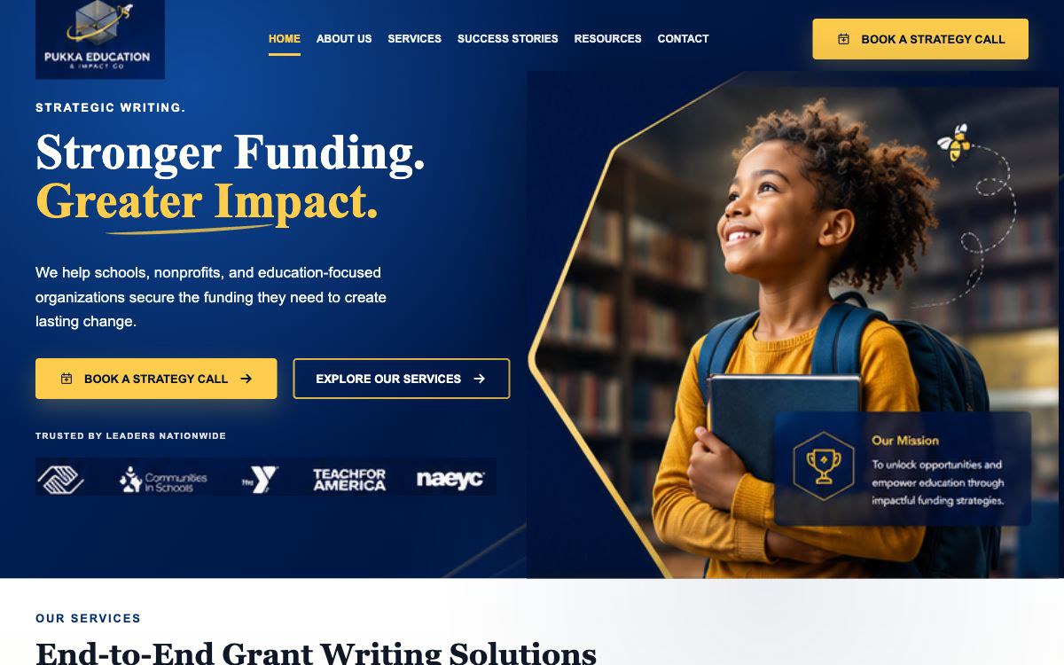 Pukka Education & Impact Co. project